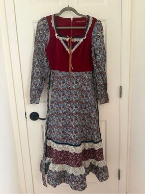 Homespun dress midi